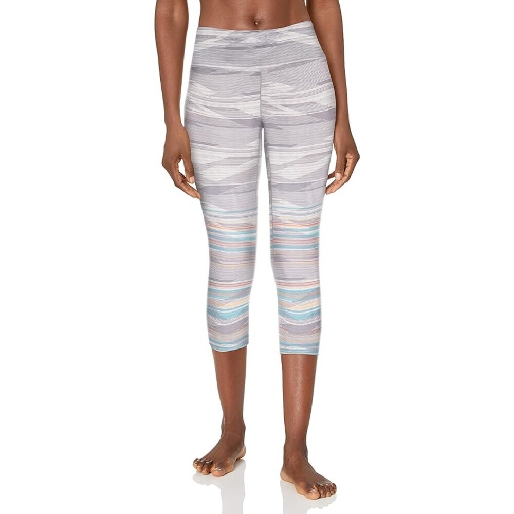 Prana Pillar Printed Capri Leggings Ashley Sunrise